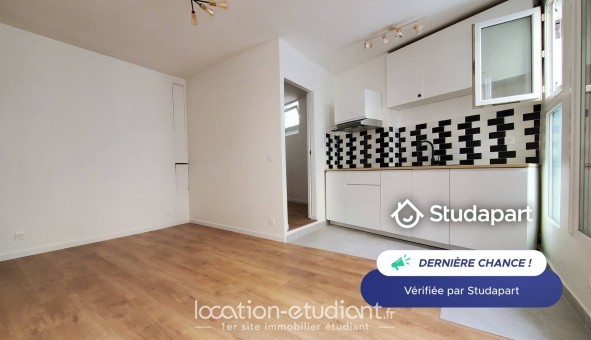 Logement tudiant Location Studio Vide Paris 18me arrondissement (75018)