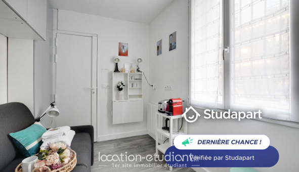 Logement tudiant Location Studio Meublé Paris 18me arrondissement (75018)