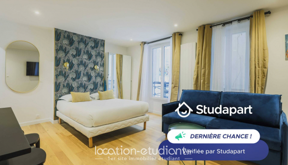 Logement tudiant Studio à Paris 18me arrondissement (75018)