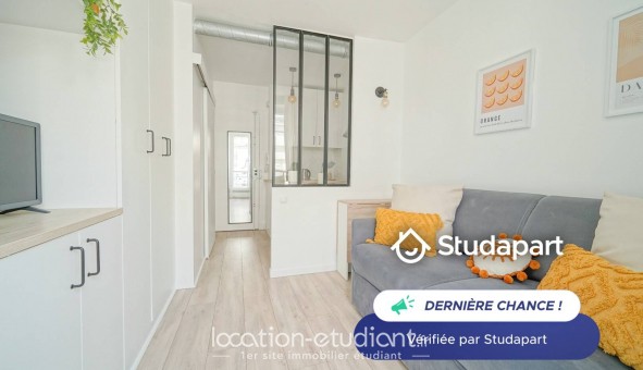 Logement tudiant Studio à Paris 18me arrondissement (75018)