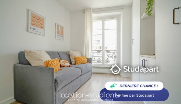 Logement tudiant Studio à Paris 18me arrondissement (75018)