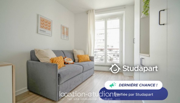 Logement tudiant Studio à Paris 18me arrondissement (75018)