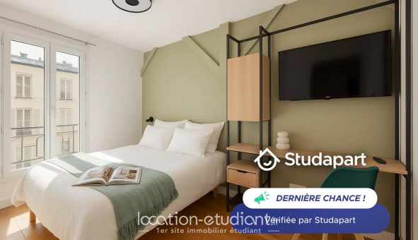Logement tudiant Studio à Paris 18me arrondissement (75018)