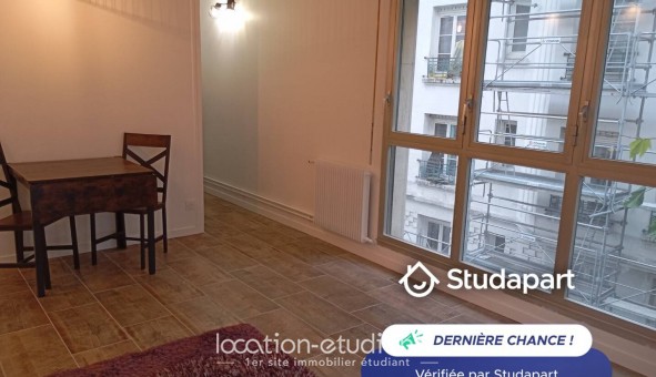 Logement tudiant Location Studio Meublé Paris 18me arrondissement (75018)