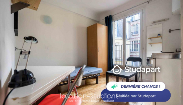Logement étudiant Location Studio Meublé Paris 18ème arrondissement (75018)
