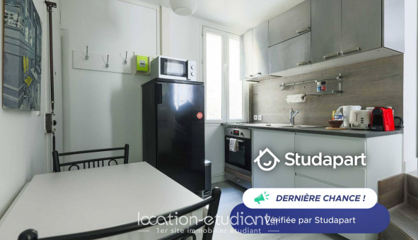Logement tudiant Studio à Paris 18me arrondissement (75018)