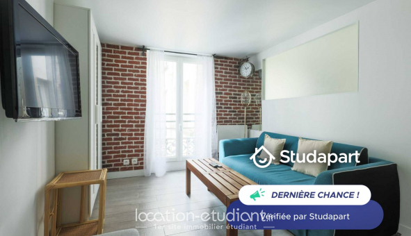 Logement tudiant Studio à Paris 18me arrondissement (75018)