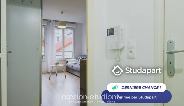 Logement tudiant Location Studio Meublé Paris 18me arrondissement (75018)