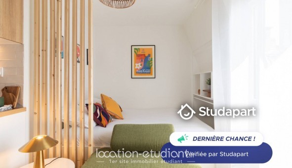 Logement tudiant Studio à Paris 18me arrondissement (75018)