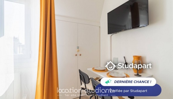 Logement tudiant Studio à Paris 18me arrondissement (75018)