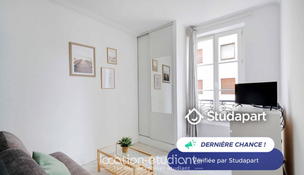Logement tudiant Studio à Paris 18me arrondissement (75018)
