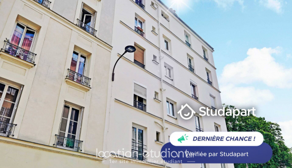 Logement tudiant Studio à Paris 18me arrondissement (75018)