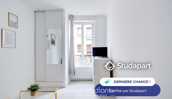 Logement tudiant Studio à Paris 18me arrondissement (75018)