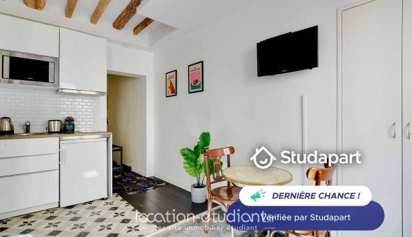 Logement tudiant Location Studio Meublé Paris 18me arrondissement (75018)