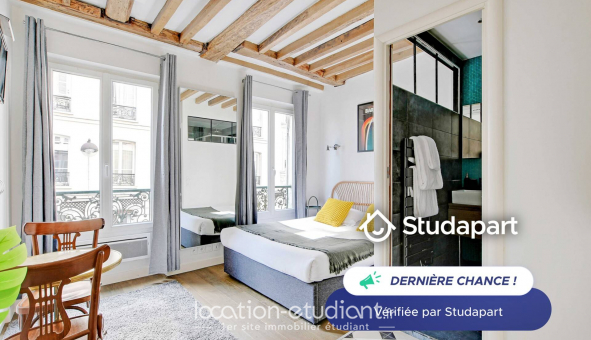Logement tudiant Studio à Paris 18me arrondissement (75018)