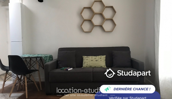Logement tudiant Location Studio Meublé Paris 18me arrondissement (75018)