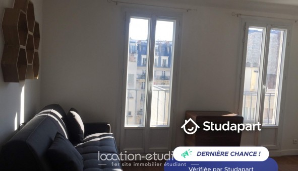 Logement tudiant Studio à Paris 18me arrondissement (75018)