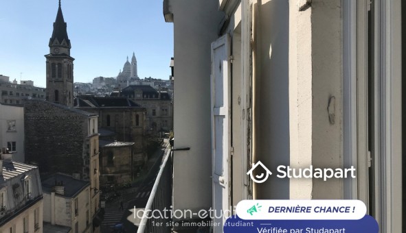 Logement tudiant Studio à Paris 18me arrondissement (75018)