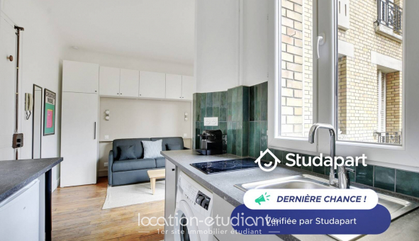 Logement tudiant Studio à Paris 18me arrondissement (75018)