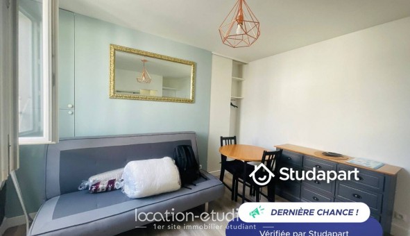 Logement étudiant Studio à Paris 18ème arrondissement (75018)