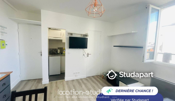 Logement étudiant Studio &agrave; Paris 18ème arrondissement (75018)