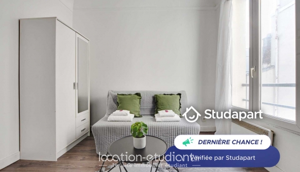 Logement étudiant Studio &agrave; Paris 18ème arrondissement (75018)