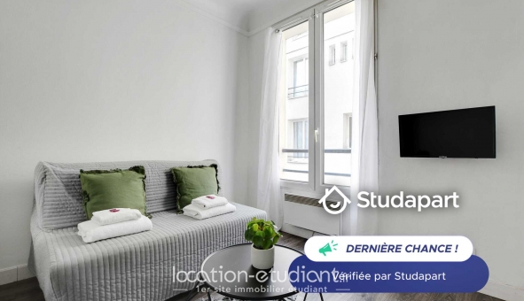 Logement étudiant Studio &agrave; Paris 18ème arrondissement (75018)