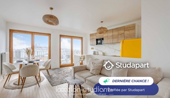 Logement étudiant Studio &agrave; Paris 18ème arrondissement (75018)