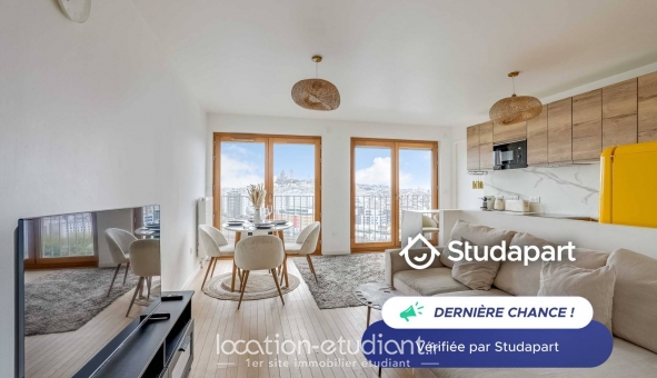 Logement étudiant Studio &agrave; Paris 18ème arrondissement (75018)