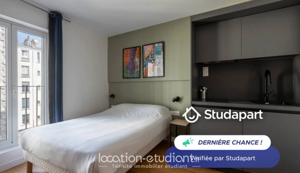 Logement étudiant Studio &agrave; Paris 18ème arrondissement (75018)