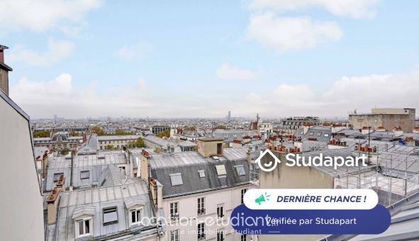 Logement étudiant Studio &agrave; Paris 18ème arrondissement (75018)