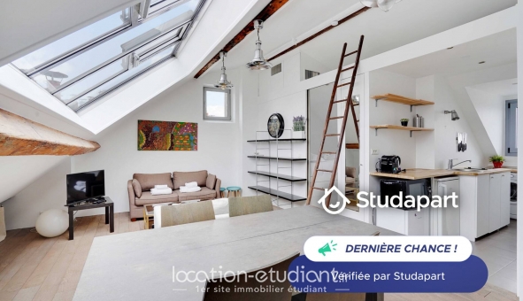 Logement étudiant Studio &agrave; Paris 18ème arrondissement (75018)