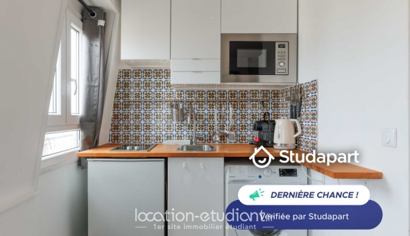 Logement étudiant Studio &agrave; Paris 18ème arrondissement (75018)