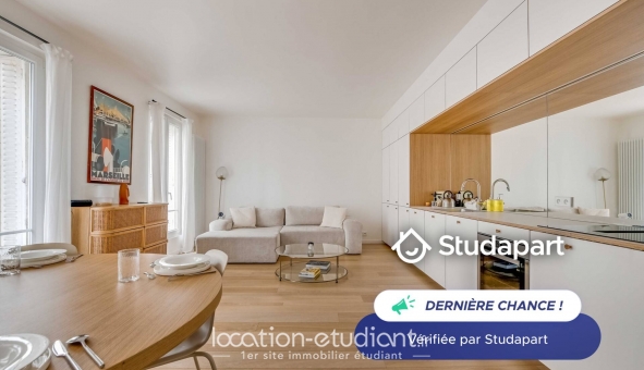 Logement étudiant Studio &agrave; Paris 18ème arrondissement (75018)