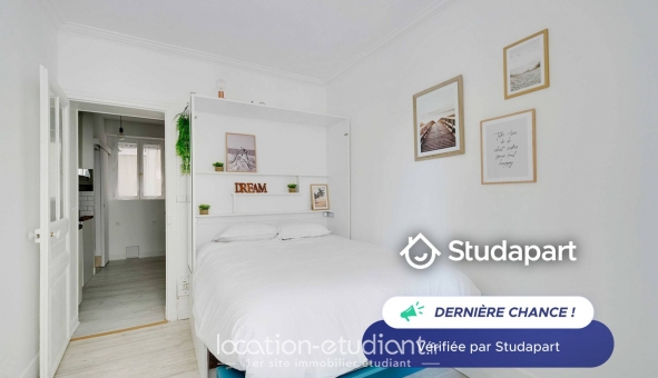 Logement étudiant Studio &agrave; Paris 18ème arrondissement (75018)