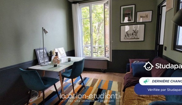 Logement �tudiant Studio &agrave; Paris 18�me arrondissement (75018)