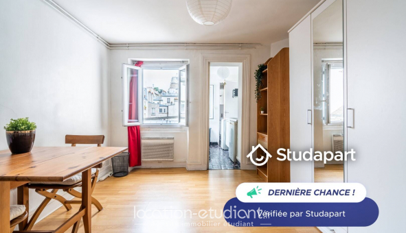 Logement �tudiant Studio &agrave; Paris 18�me arrondissement (75018)