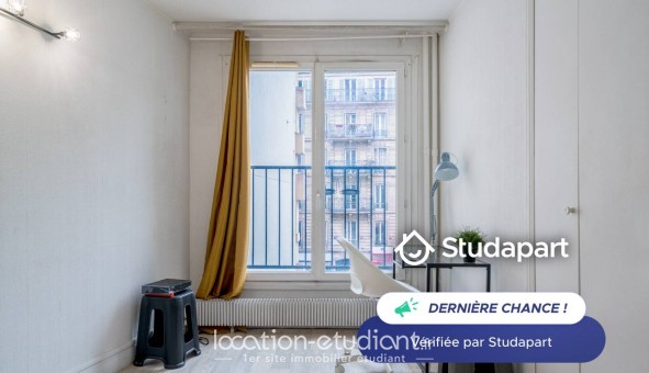 Logement �tudiant Location Studio Meubl&eacute; Paris 18�me arrondissement (75018)