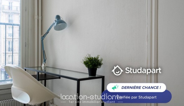Logement �tudiant Studio &agrave; Paris 18�me arrondissement (75018)