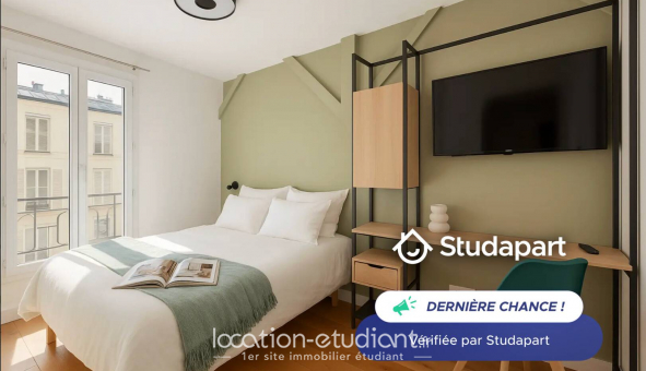 Logement �tudiant Location Studio Meubl&eacute; Paris 18�me arrondissement (75018)