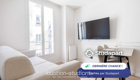 Logement �tudiant Studio &agrave; Paris 18�me arrondissement (75018)