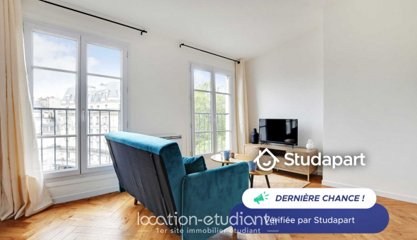 Logement �tudiant Studio &agrave; Paris 18�me arrondissement (75018)