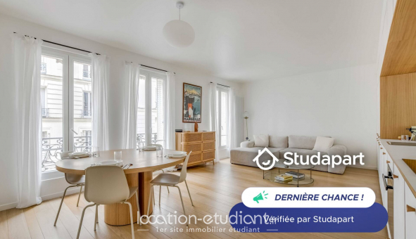 Logement �tudiant Location Studio Meubl&eacute; Paris 18�me arrondissement (75018)