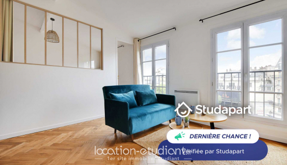Logement �tudiant Studio &agrave; Paris 18�me arrondissement (75018)