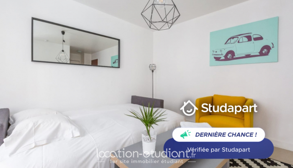 Logement tudiant Studio à Paris 19me arrondissement (75019)
