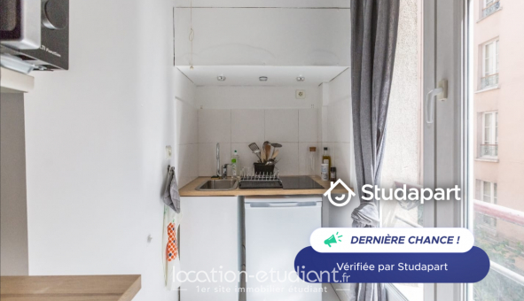 Logement tudiant Studio à Paris 19me arrondissement (75019)