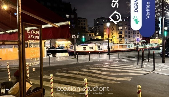 Logement tudiant Studio à Paris 19me arrondissement (75019)