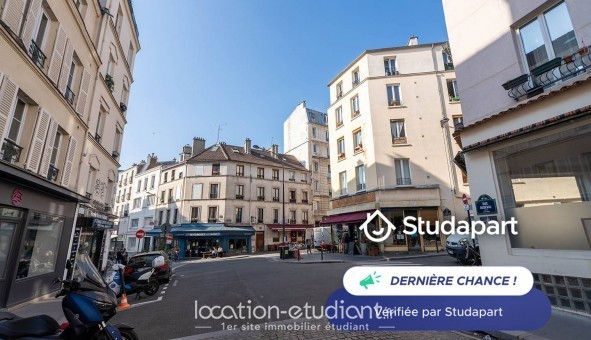 Logement tudiant Studio à Paris 19me arrondissement (75019)