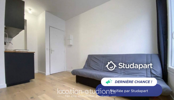 Logement étudiant Location Studio Meublé Paris 19ème arrondissement (75019)