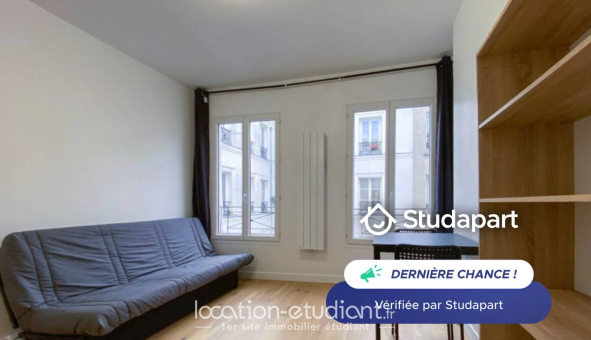 Logement tudiant Studio à Paris 19me arrondissement (75019)